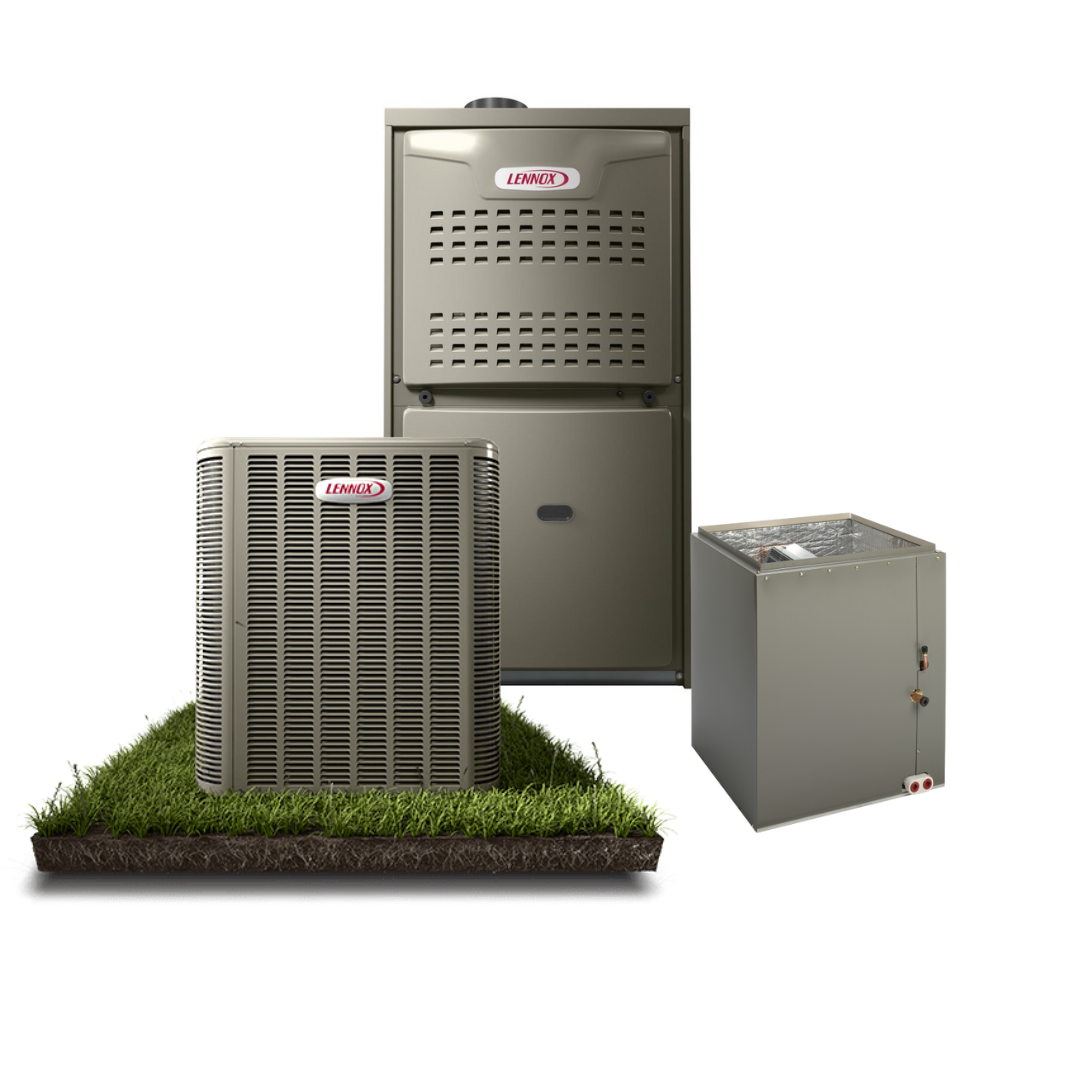 Lennox - 14.3 SEER2 - 2-Ton - Single-Stage Gas System with 96% Furnace - Upflow