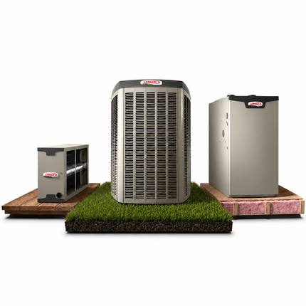 Lennox Elite EL18KCV - 2.0 Ton AC w/ EL297 Variable 97% AFUE Furnace (Horizontal) + CK40HT-24B Coil - 17.5 SEER2 with Install