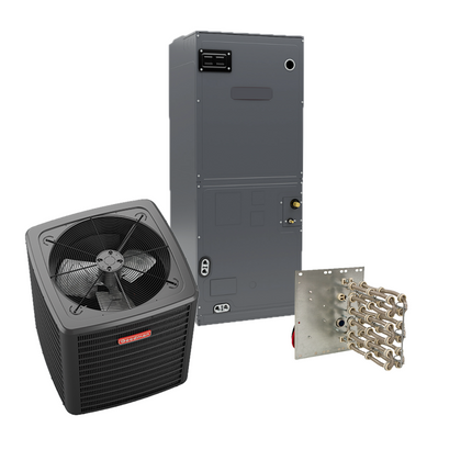 Goodman GLZT7C - 3 Ton - 17 SEER2 Heat Pump with AMVT Air Handler - Single-Stage - Heat Pump System - with install