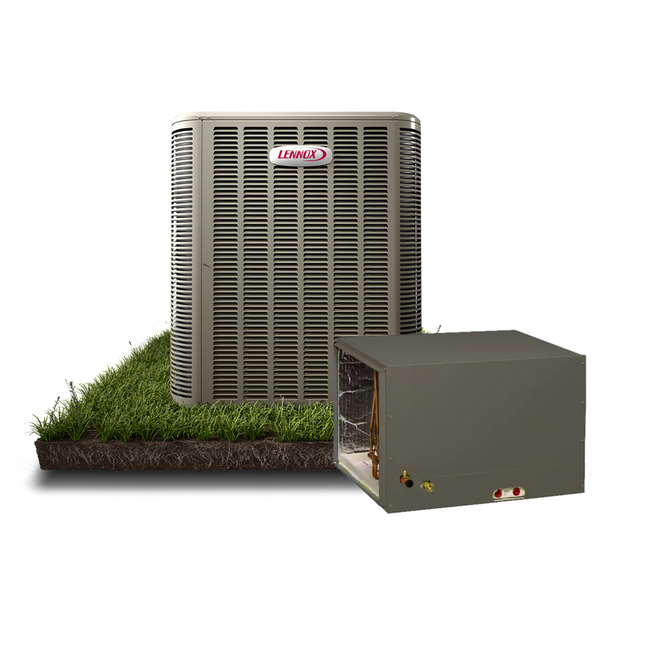 Lennox - 1.5-Ton - 14.3 SEER2 - Single-Stage - Condenser and '24A' Horizontal Coil Bundle With Install