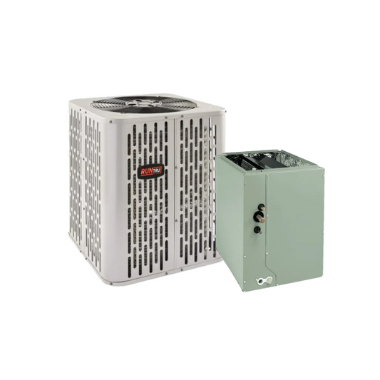 RunTru - 5 -Ton - 15 SEER2 - Single-Stage - Condenser and '009' Coil Bundle With Install