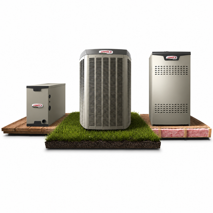 Lennox Elite EL18KCV - 2.0 Ton AC w/ SL280V 2-Stage 80% AFUE Furnace (Horizontal) + CK40HT-30A Coil - 16.5 SEER2 with Install