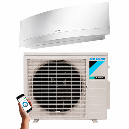 Daikin EMURA - 12K BTU - Single-Zone Wall Mount Heat Pump (Designer White) - 17.0 SEER2 with Install